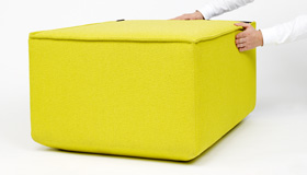 Sofa module made of foam