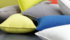 Pillows for modular sofa system